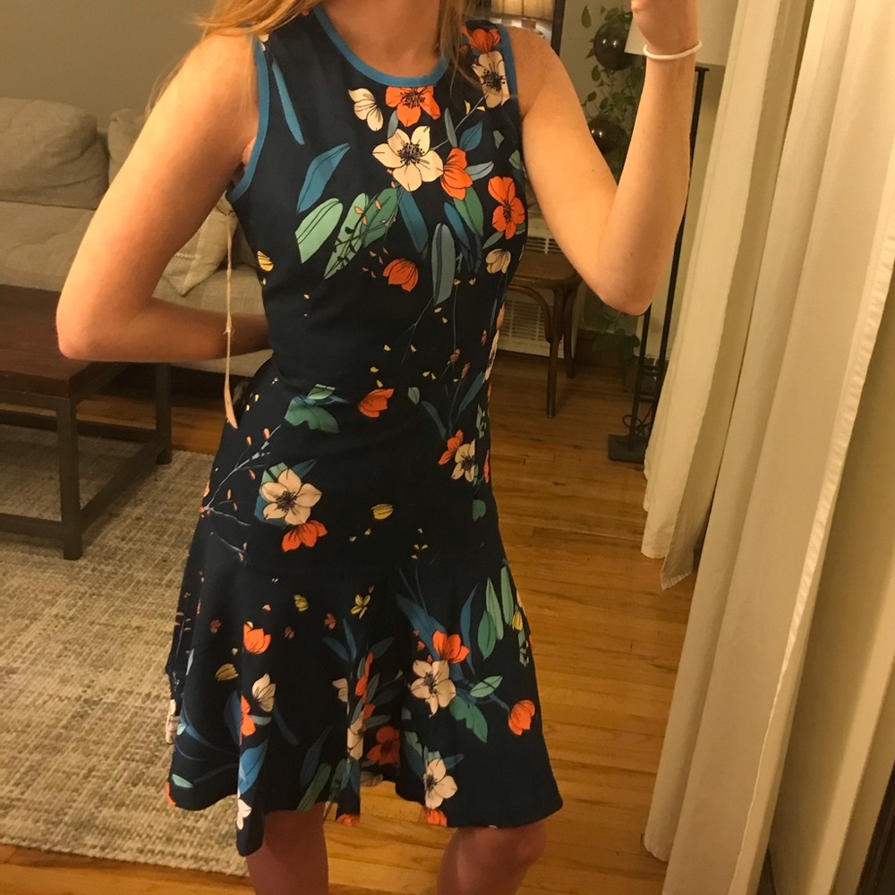 Nanette Lepore Fit and flare mini dress